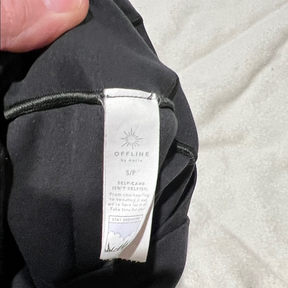 Offline by Aerie High Rise Flare Grey Legging Sz Small - Picture 11 of 11